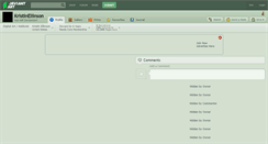 Desktop Screenshot of kristinellinson.deviantart.com