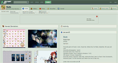 Desktop Screenshot of ikuto.deviantart.com