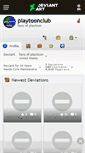 Mobile Screenshot of playtoonclub.deviantart.com