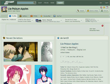 Tablet Screenshot of lia-poizun-apples.deviantart.com