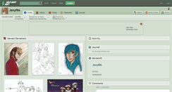 Desktop Screenshot of jenyf86.deviantart.com