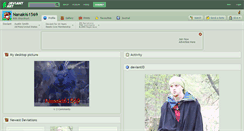 Desktop Screenshot of nanaki61569.deviantart.com