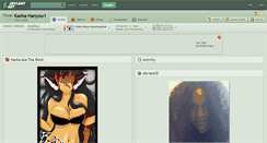 Desktop Screenshot of kasha-hanyou1.deviantart.com