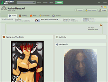 Tablet Screenshot of kasha-hanyou1.deviantart.com