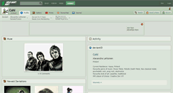 Desktop Screenshot of cohl.deviantart.com
