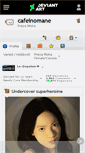 Mobile Screenshot of cafeinomane.deviantart.com