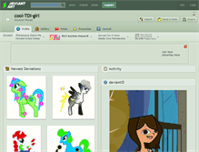 Tablet Screenshot of cool-tdi-girl.deviantart.com