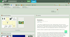 Desktop Screenshot of angelypoo.deviantart.com