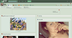 Desktop Screenshot of iloy.deviantart.com