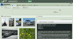 Desktop Screenshot of earthfeeler.deviantart.com