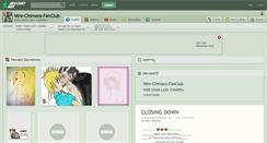 Desktop Screenshot of nire-chimera-fanclub.deviantart.com