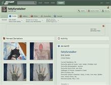 Tablet Screenshot of fattyfursstalker.deviantart.com