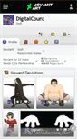 Mobile Screenshot of digitalcount.deviantart.com