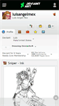 Mobile Screenshot of luisangelmex.deviantart.com