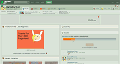Desktop Screenshot of marcelineteen.deviantart.com