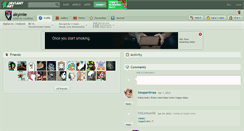Desktop Screenshot of akymie.deviantart.com