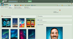 Desktop Screenshot of anxanx.deviantart.com