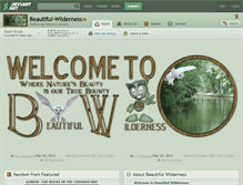 Tablet Screenshot of beautiful-wilderness.deviantart.com