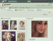 Tablet Screenshot of korin-hizuki.deviantart.com