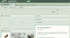 Desktop Screenshot of emo-cafe.deviantart.com