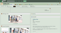 Desktop Screenshot of ninifee-chan.deviantart.com