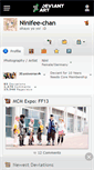 Mobile Screenshot of ninifee-chan.deviantart.com