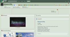 Desktop Screenshot of biohazard-kitty.deviantart.com