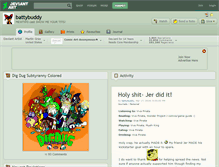 Tablet Screenshot of battybuddy.deviantart.com
