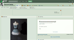 Desktop Screenshot of farawencosplay.deviantart.com
