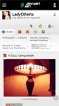 Mobile Screenshot of ladyetheria.deviantart.com