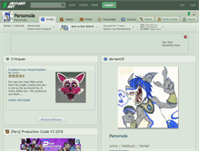 Tablet Screenshot of parsonsda.deviantart.com