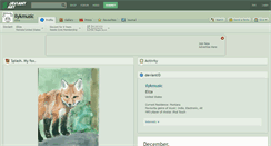 Desktop Screenshot of ilykmusic.deviantart.com