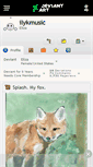Mobile Screenshot of ilykmusic.deviantart.com