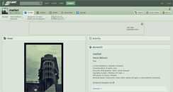 Desktop Screenshot of marbel.deviantart.com