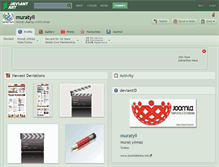 Tablet Screenshot of muratyil.deviantart.com
