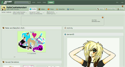 Desktop Screenshot of katiecookiemonsterr.deviantart.com