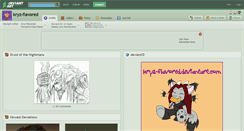 Desktop Screenshot of kryz-flavored.deviantart.com