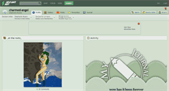 Desktop Screenshot of charmed-angel.deviantart.com