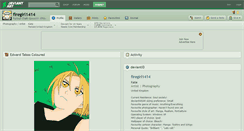 Desktop Screenshot of firegirl1414.deviantart.com