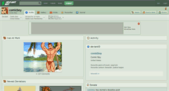 Desktop Screenshot of comicboy.deviantart.com