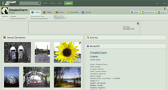 Desktop Screenshot of chealsecharm.deviantart.com