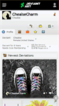 Mobile Screenshot of chealsecharm.deviantart.com