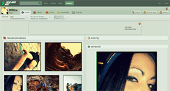 Desktop Screenshot of n0tica.deviantart.com