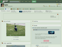 Tablet Screenshot of kailor.deviantart.com