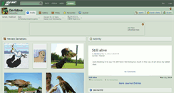 Desktop Screenshot of devildove.deviantart.com