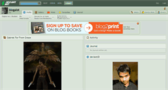 Desktop Screenshot of blogalot.deviantart.com