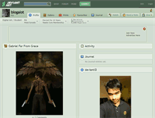 Tablet Screenshot of blogalot.deviantart.com