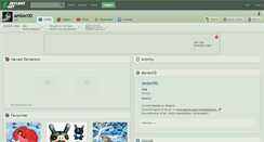 Desktop Screenshot of amber00.deviantart.com