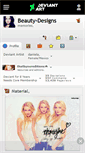 Mobile Screenshot of beauty-designs.deviantart.com