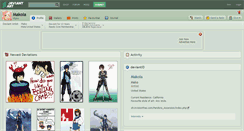 Desktop Screenshot of makola.deviantart.com